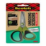 SCOTCH 7" NON-STICK UNBOXING SCISSORS (BLUE)