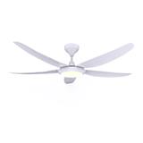 RUBINE CEILING FAN AVENS 5BLADE LED MATTE WHITE 56INCH