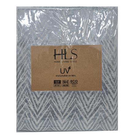 HLS CURTAIN N-HOOK BELLE 140X180CM LIGHT GRAY
