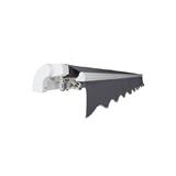 SUNSHIELD RETRACTABLE AWNING 200X150 GREY
