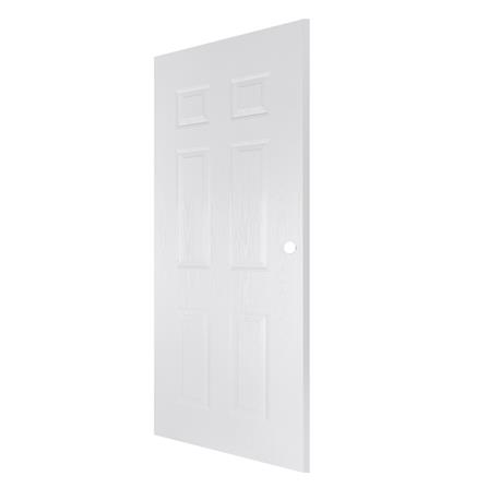 PRE-BORED UPVC EXTERIOR DOOR AZLE ET-04 80X200CM WHITE [EXCLUSIVE FROM HOMEPRO THAILAND]