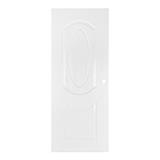 PRE-BORED UPVC EXTERIOR DOOR AZLE ET-02 80X200 CM. WHITE [EXCLUSIVE FROM HOMEPRO THAILAND]