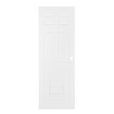 PRE-BORED UPVC BATHROOM DOOR AZLE PZ6 70X200CM WHITE [EXCLUSIVE FROM HOMEPRO THAILAND]