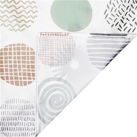 MOYA POLYESTER SHOWER CURTAIN ACS23465A 180X180CM