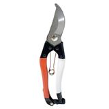 PRUNING SHEARS WITH RUBBER HANDLE SPRING 8IN