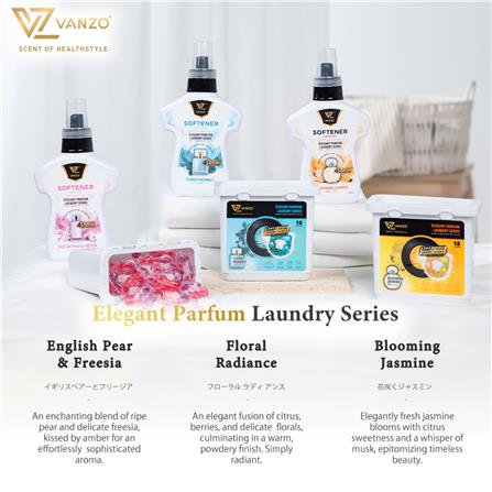VANZO SOFTENER FLORAL RADIANCE 600ML