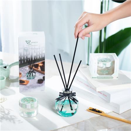 VANZO REED DIFFUSER CLOUD MIST TEA ESSENCE 120ML