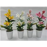 CL LILY POTTED FLOWER GF301