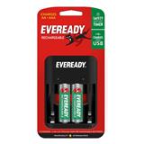 EVEREADY USB CHANGER FOR RECHARGEABLE NIMH AA/AAA BATTERY EVVC5