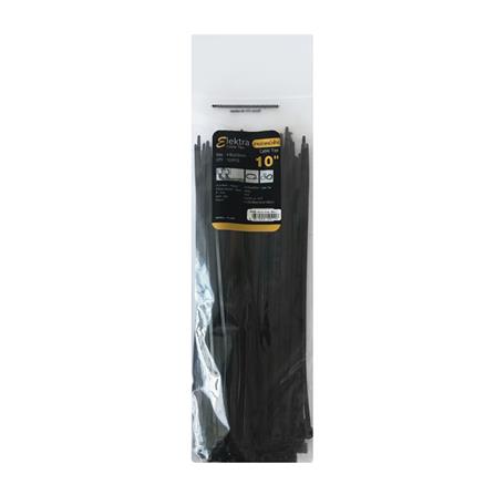 ELECKTA CABLE TIE 10"/250MM BLACK 100PCS
