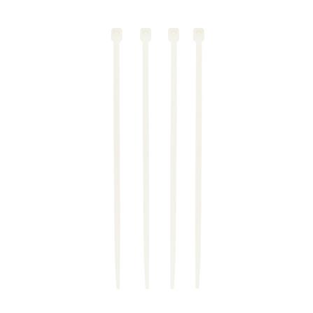 ELECKTA CABLE TIE 10"/250MM WHITE 100PCS