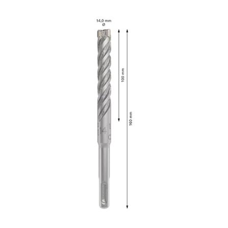 CONCRETE DRILL BIT BOSCH SDS PLUS-5X 14X100/160MM 2608706923