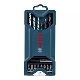 DRILL BIT AND SCREWDRIVER BIT SET BOSCH X-LINE MINI 15EA/SET