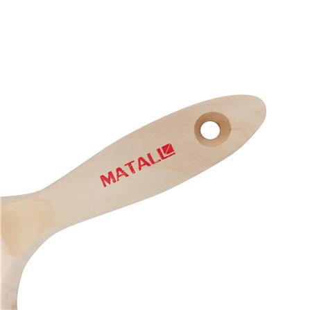 MATALL 4.0" SYNTHETIC BRUSH WOODEN HANDLE WHITE