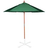 ROUND PARASOL IVY WOOD 2.1M GREEN