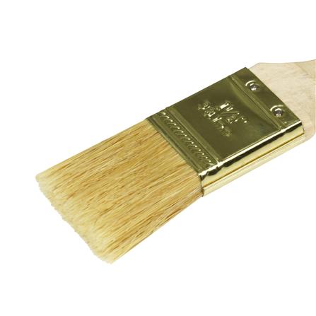 MATALL 1.5" SYNTHETIC BRUSH WOODEN HANDLE WHITE