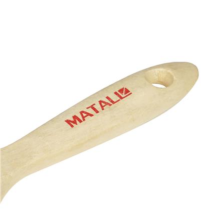 MATALL 1.5" SYNTHETIC BRUSH WOODEN HANDLE WHITE