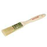 MATALL 1.0" SYNTHETIC BRUSH WOODEN HANDLE WHITE