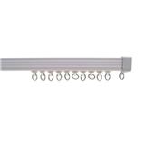 FELTON CURTAIN RAIL FACR166 4FEET SILVER