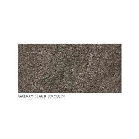GUOCERA FLOORTILE 30X60CM GALAXY BLACK 1.44M2 (C)