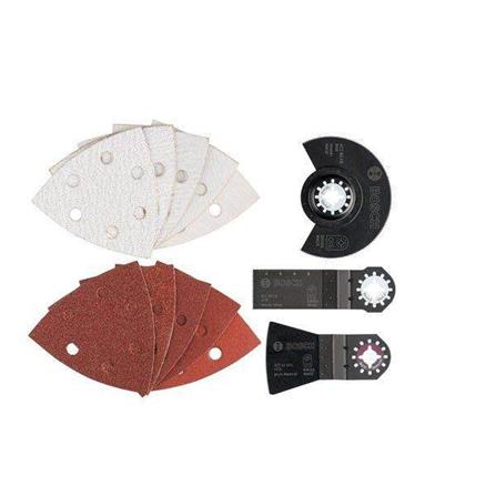 BOSCH MULTI CUTTER ACCESSORIES UNIVERSAL SET 13PCS/PACK (SANDING/CUTTING/SCRAPING)