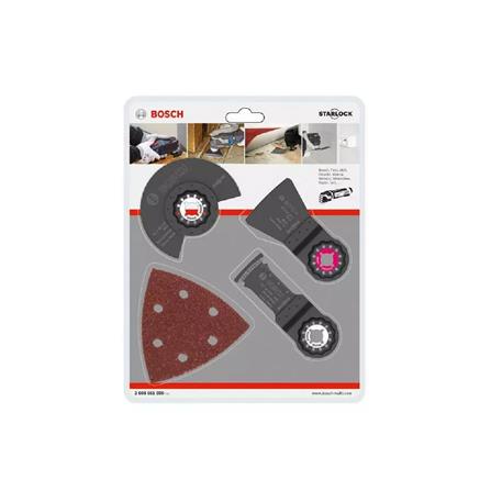 BOSCH MULTI CUTTER ACCESSORIES UNIVERSAL SET 13PCS/PACK (SANDING/CUTTING/SCRAPING)