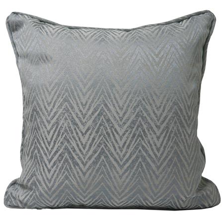 HLS CUSHION ECO BELLE 18X18 LIGHT GRAY