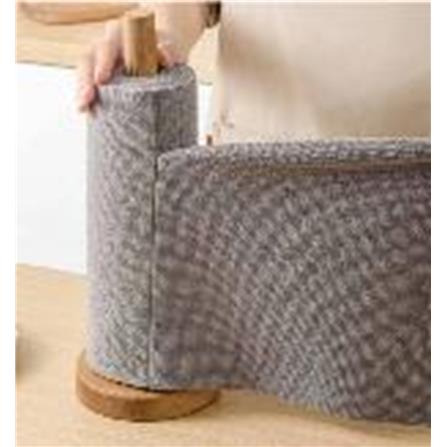 MICROFIBER CLOTH ROLL 25x25cm 30PCS GREY