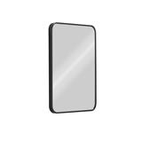 GLOREX LIGHTWEIGHT ALUMINIUM FRAME MIRROR 50X70CM - BLACK