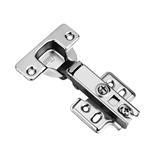 AVIO HINGE APN395-15-4 FULL OVERLAY 100 DEGREE OPENING ANGLE 15-18MM SILVER