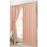 RED DANIELLE CURTAIN FRENCH PLEAT URBAN C23 80960 2P PALE PEACH