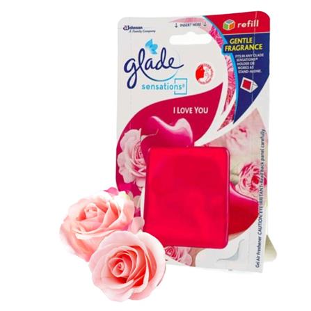 GLADE SENSATIONS REFILL 8G I LOVE U