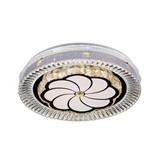 BRIGHT OBJECTIVES CEILING LAMP LED 16153 96W 3C 50CM SILVER CHROME WHITE