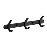 MD DOUBLE 3 HOOK AHF-K3-BK ALUMINIUM BLACK