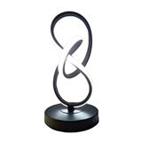 BRIGHT OBJECTIVES TABLE LAMP MT-16262 BK 16CM BLACK