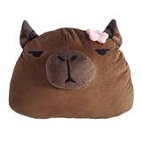 HLS FLOOR CUSHION G-CAPYBARA 18X22 BROWN
