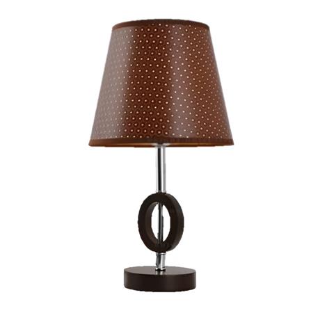 BRIGHT OBJECTIVES TABLE LAMP MT-15207 CF 27CM BLACK+DARK BROWN