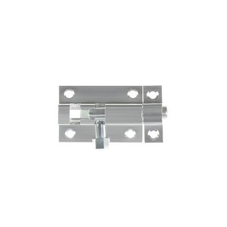 JS SLIDING TOILET BOLT 4" SILVER
