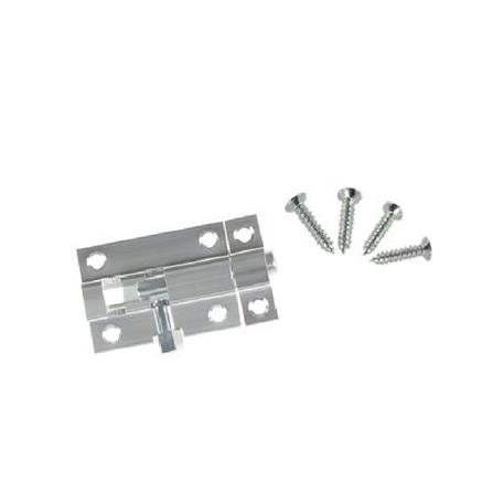 JS SLIDING TOILET BOLT 4" SILVER