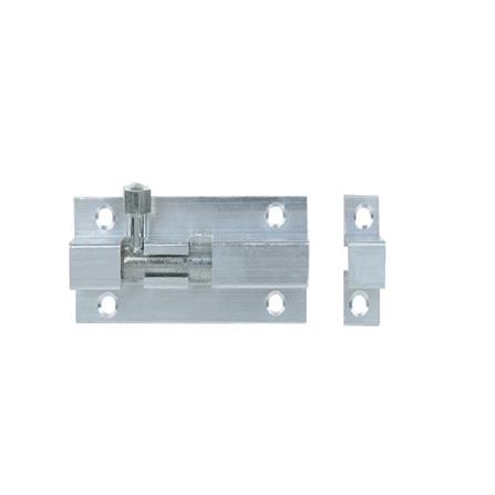 JS SLIDING TOILET BOLT 4" SILVER