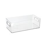 CLOTHING STORAGE BOX PLIM KLEAR 15X30.5X10CM CLEAR