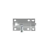 JS SLIDING TOILET BOLT 3" SILVER
