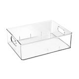 CLOTHING STORAGE BOX PLIM KLEAR 23.7X31.6X9.7CM CLEAR