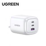 UGREEN NEXODE 65W 2C1A GAN FAST CHARGER + USB-C TO USB-C CABLE 100W 1.5M (WHITE)