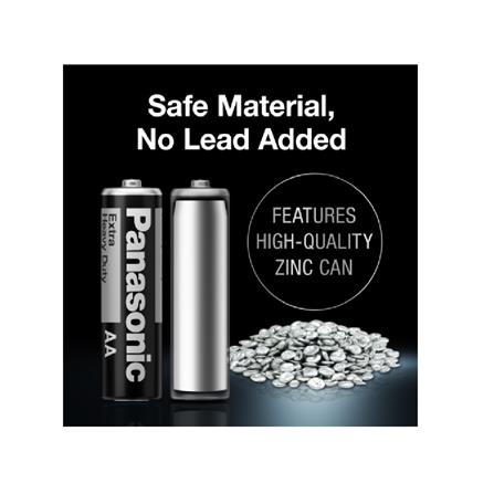 PANASONIC EXTRA HEAVY DUTY BATTERY 8+4 AA R6NP/12B4F