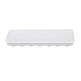 ROUND ICE CUBE TRAY WITH 14 COMPARTMENTS WHITE