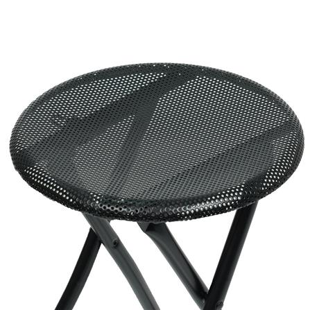 FOLDING CHAIR FURDINI HEAVEN HOLES BLACK