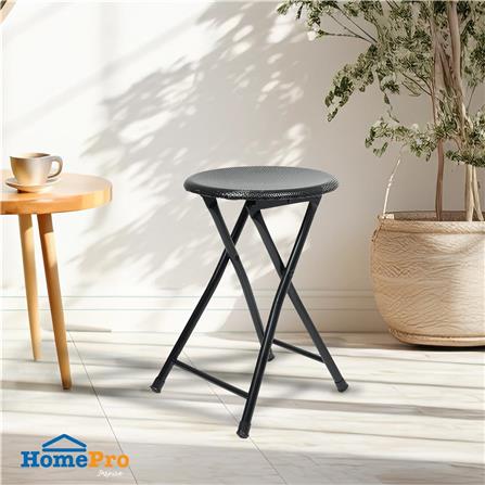FOLDING CHAIR FURDINI HEAVEN HOLES BLACK