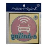 SHIN YIH SIGNAGE 5"X5" CS800 E-HAILING CAR STICKER