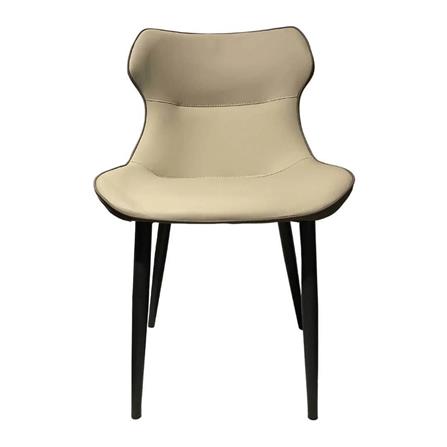 DINING CHAIR H005 PU KHAKI BEIGE